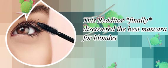 Best mascara for blonde eyelashes