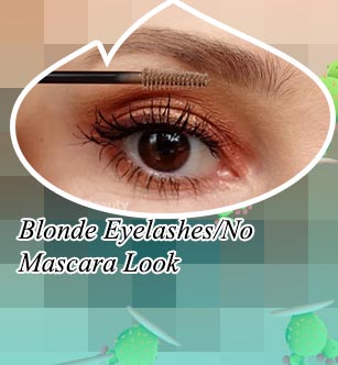 Blonde mascara