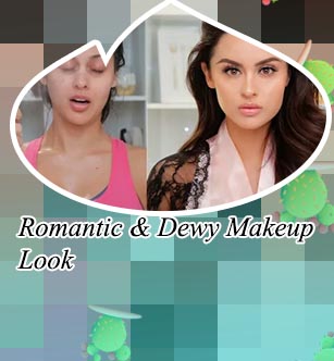 Dewy makeup