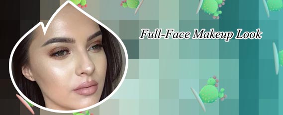 Dewy makeup look