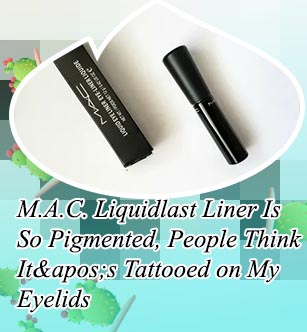 Mac liquid eyeliner