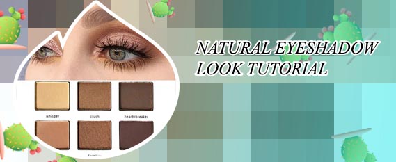 Natural green eyeshadow