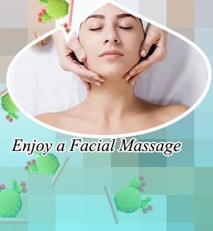 Puffy face massage