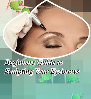 Sculpting eyebrows