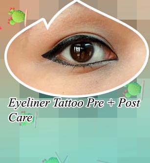 Tattooed eyeliner