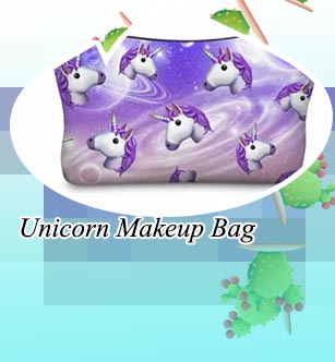 Unicorn makeup bag