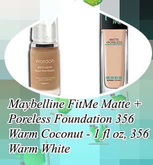 Warm coconut fit me foundation