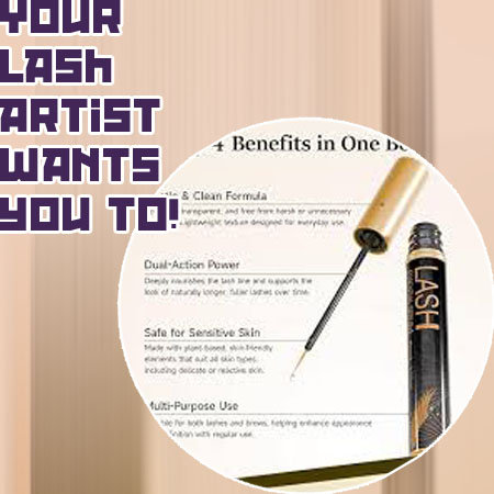 Can you put lash serum on lash extensions